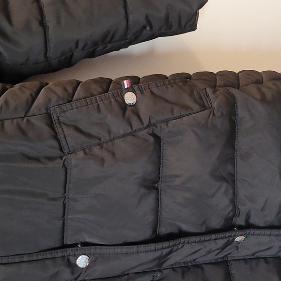 Tommy Hilfiger Womens Black Puffer Coat. - Picture 7 of 11